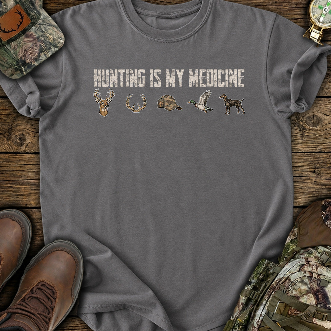 Hunting Heals T-Shirt product image 3