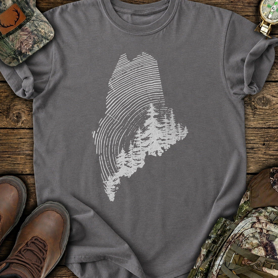 Maine Wilderness Soul T-Shirt product image 3