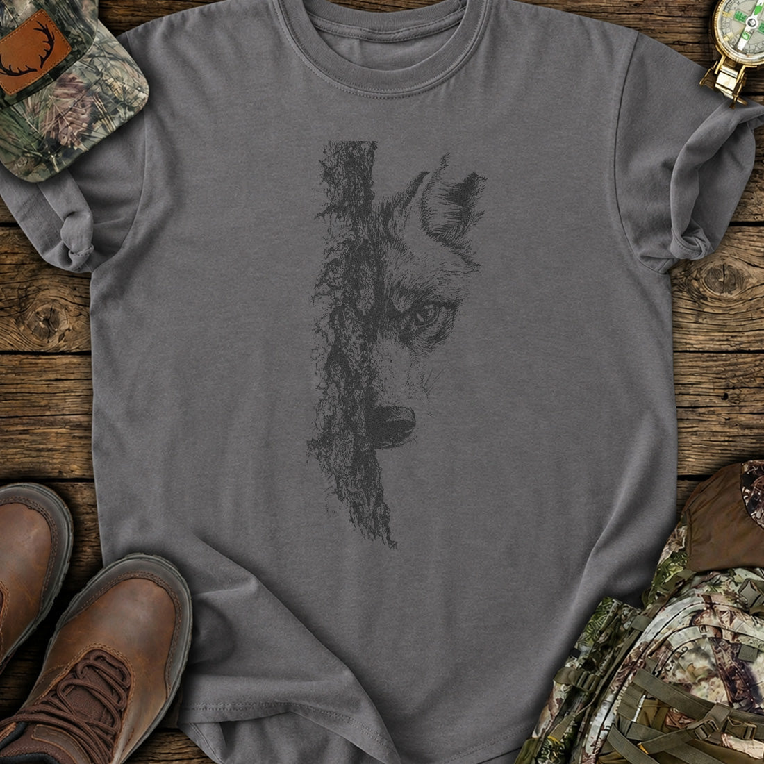 Silent Watch Wolf T-Shirt product image 1
