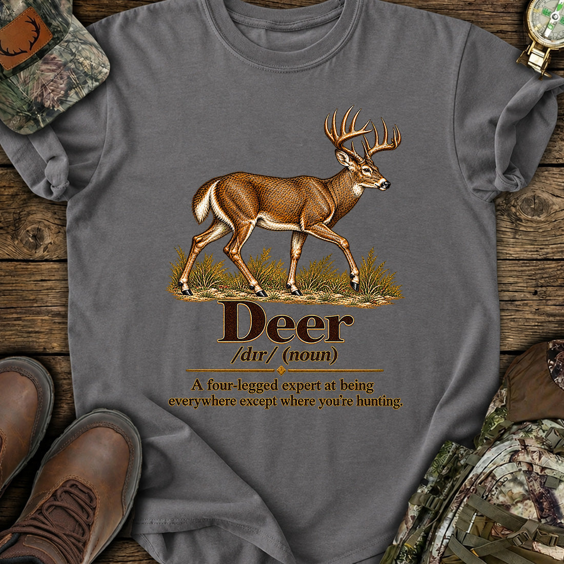 Funny Deer Definition T-Shirt product image 5