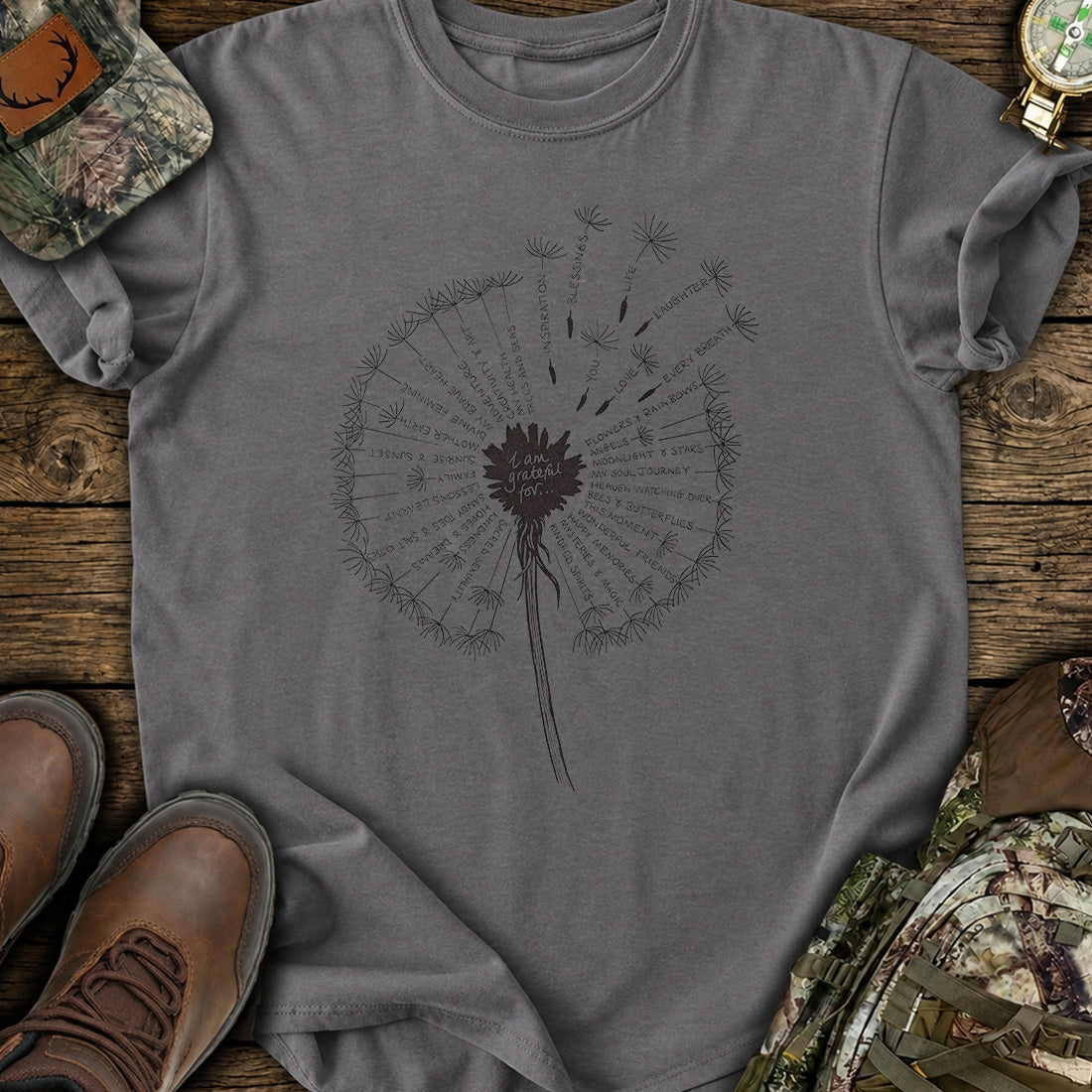 Grateful Dandelion T-Shirt product image 4