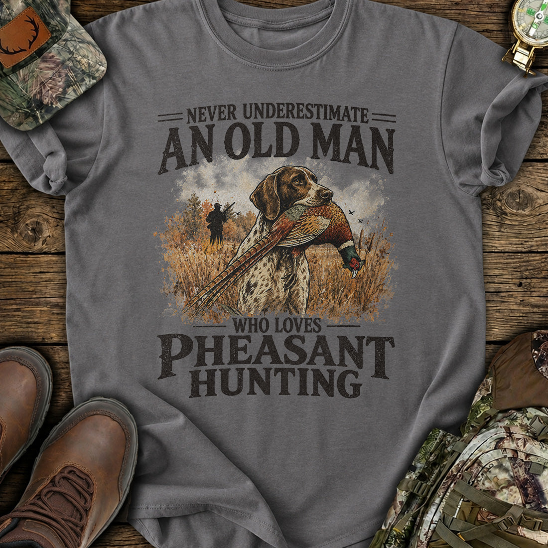 Old Man Pheasant T-Shirt product image 3