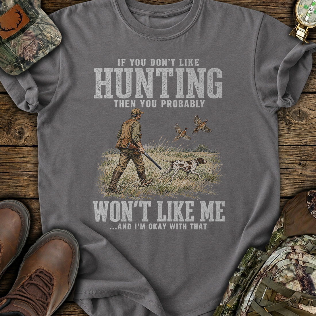 Hunt Free Live Wild T-Shirt product image 2