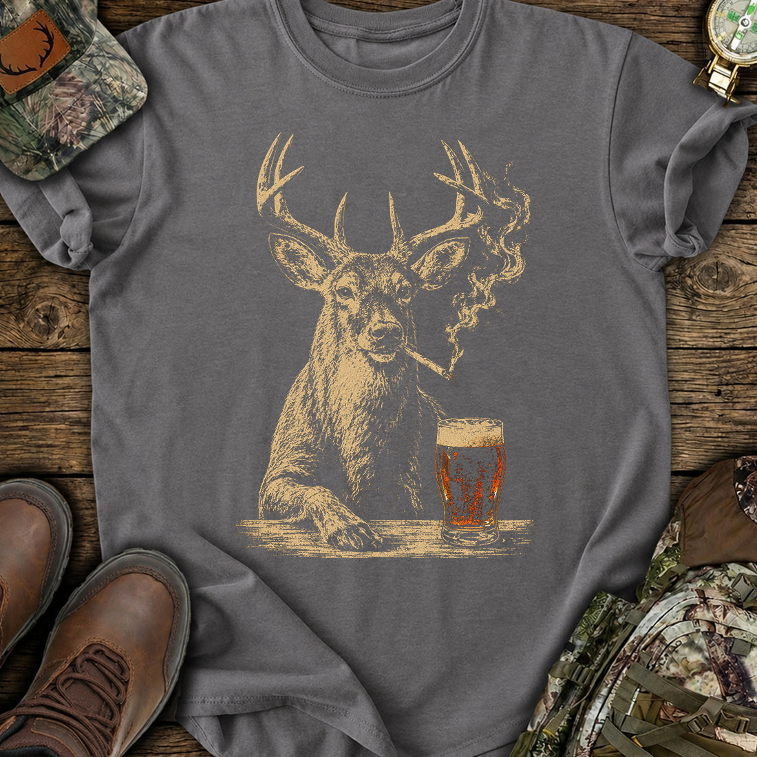 Last Light Buck T-Shirt product image 3