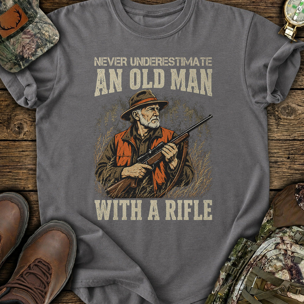 Vintage Rifle Hunter T-Shirt product image 3