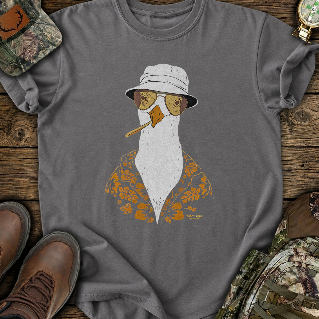 Fear and Loathing Goose T-Shirt product image 3