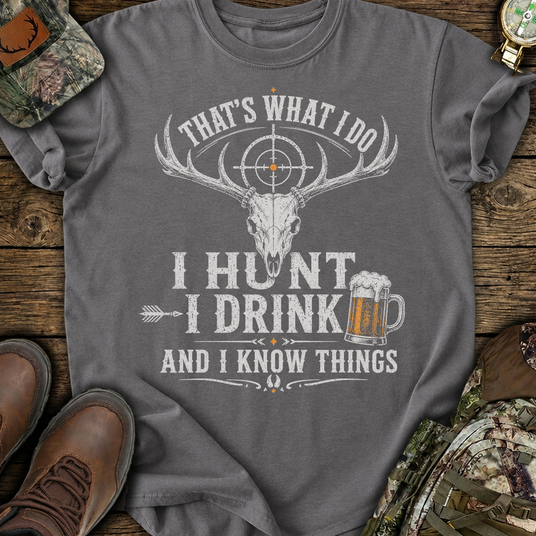 Wild Wisdom Hunt T-Shirt product image 4