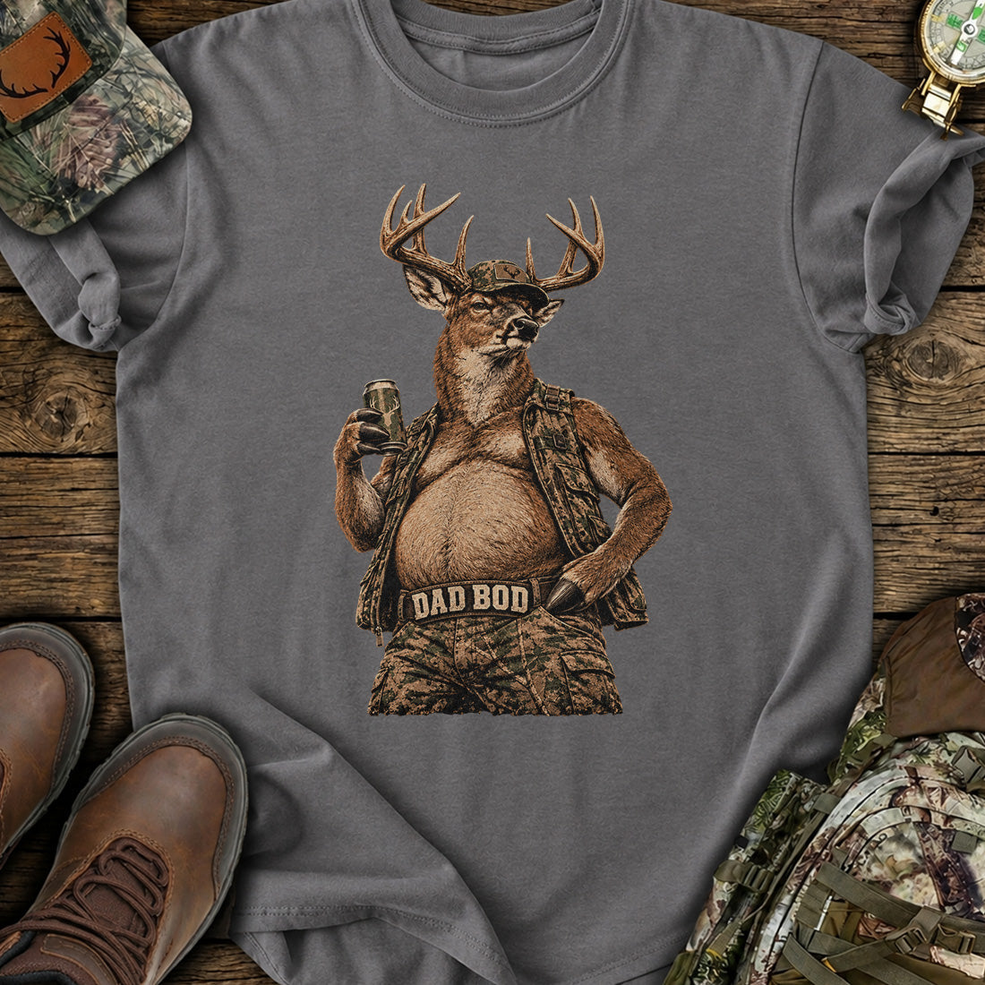 Buck Dad Energy T-Shirt product image 5