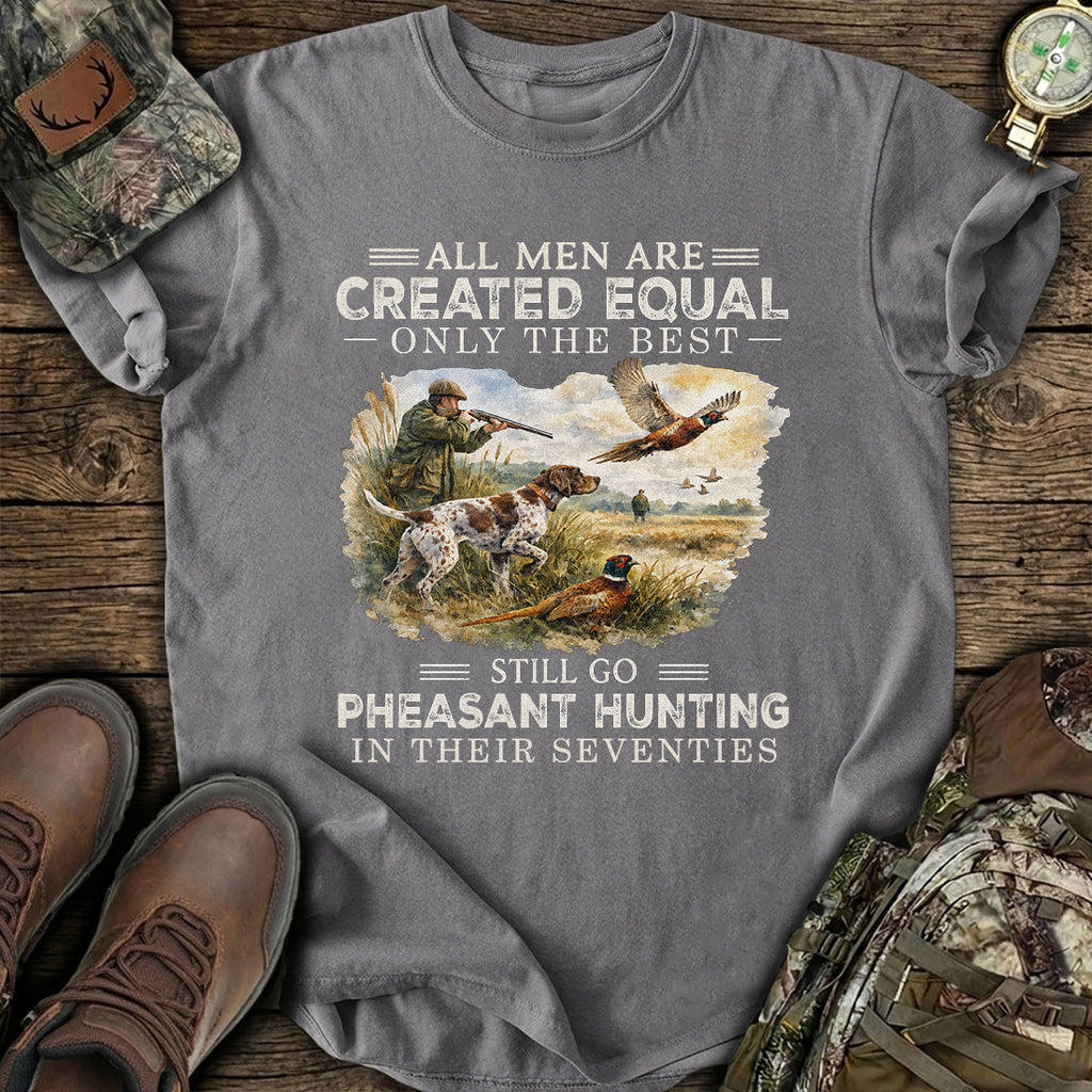 Personalized Pheasant Hunt Legacy Seventies T-Shirt product image 4