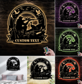 Personalized Duck Hunting Metal Sign WITH LED/WITHOUT LED – Custom Name Hunter Wall Art