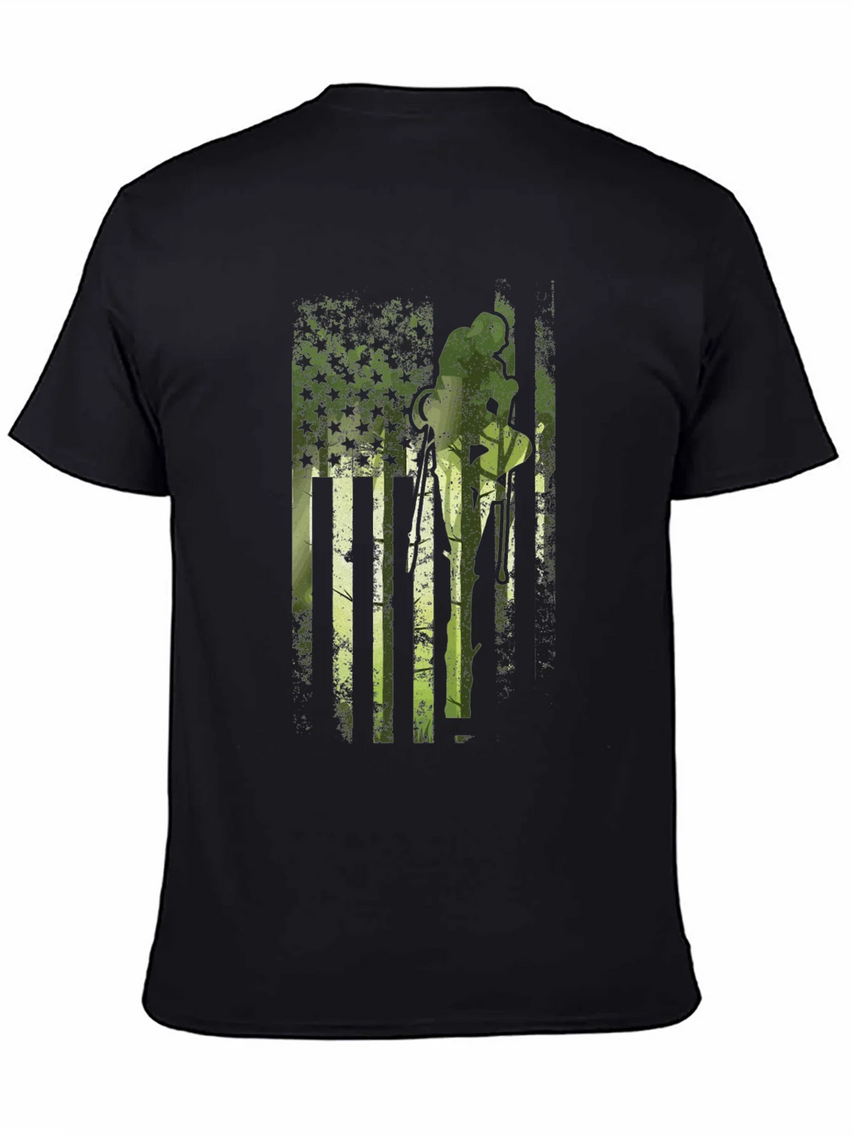 American Flag Dirt Bike T-Shirt product image 4