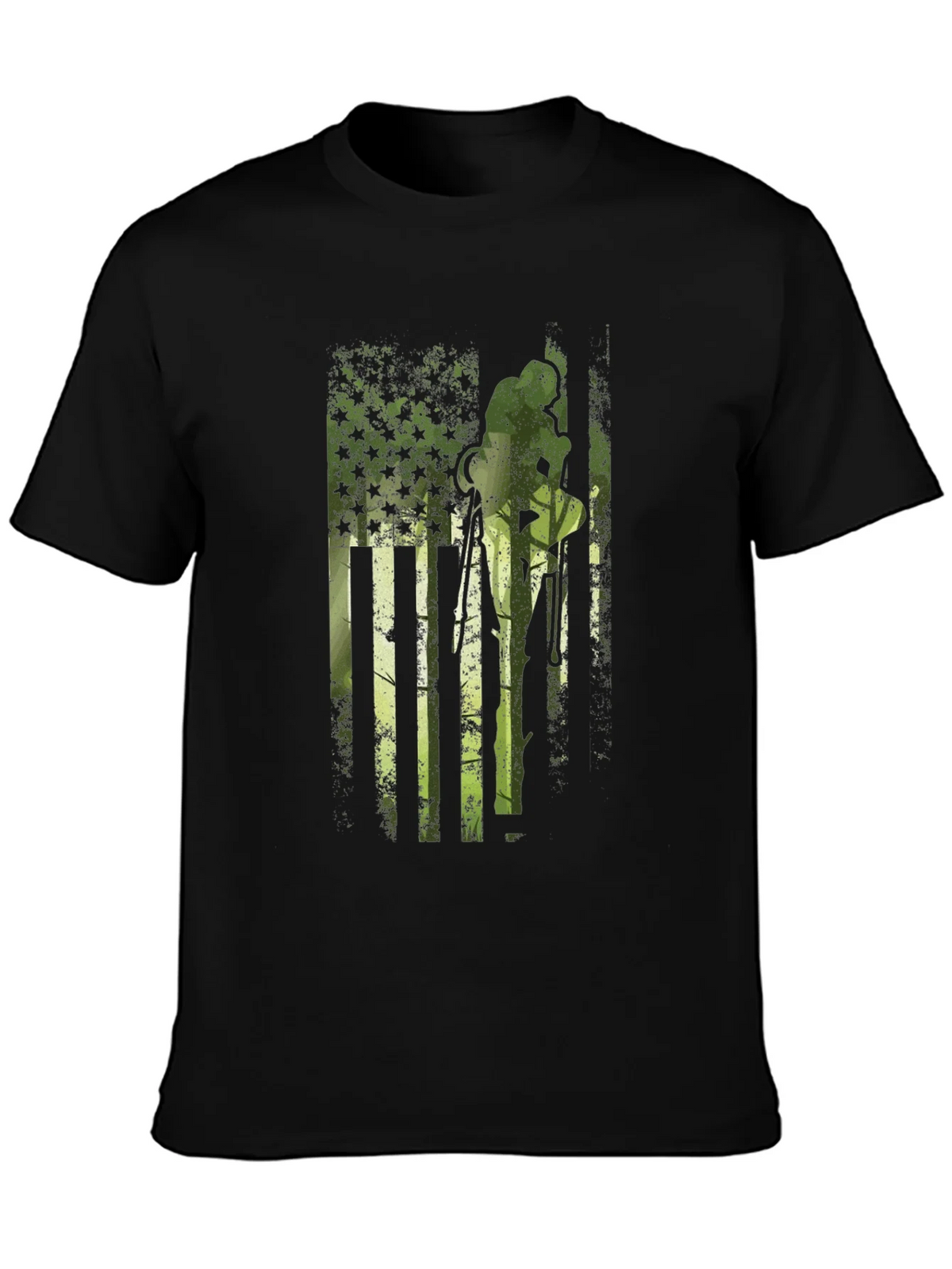 American Flag Dirt Bike T-Shirt product image 3