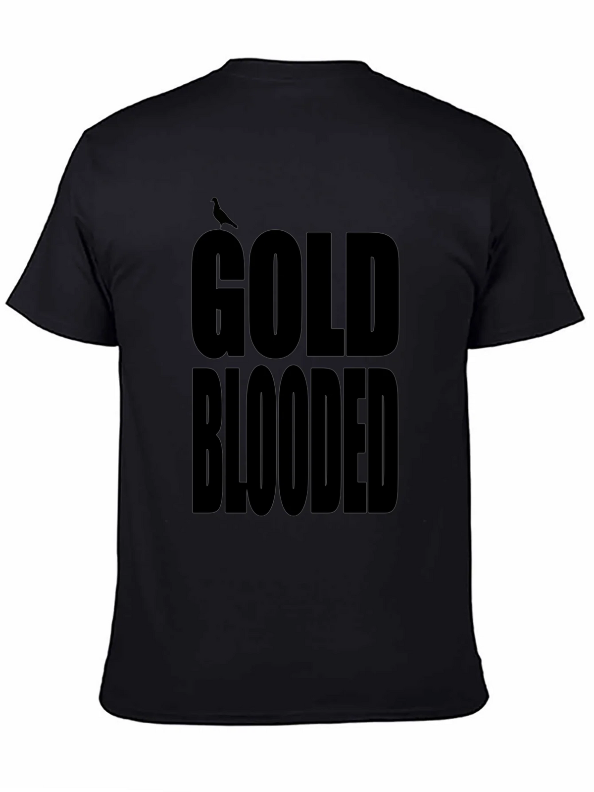 Gold Blooded Black Graphic Tee product image 3