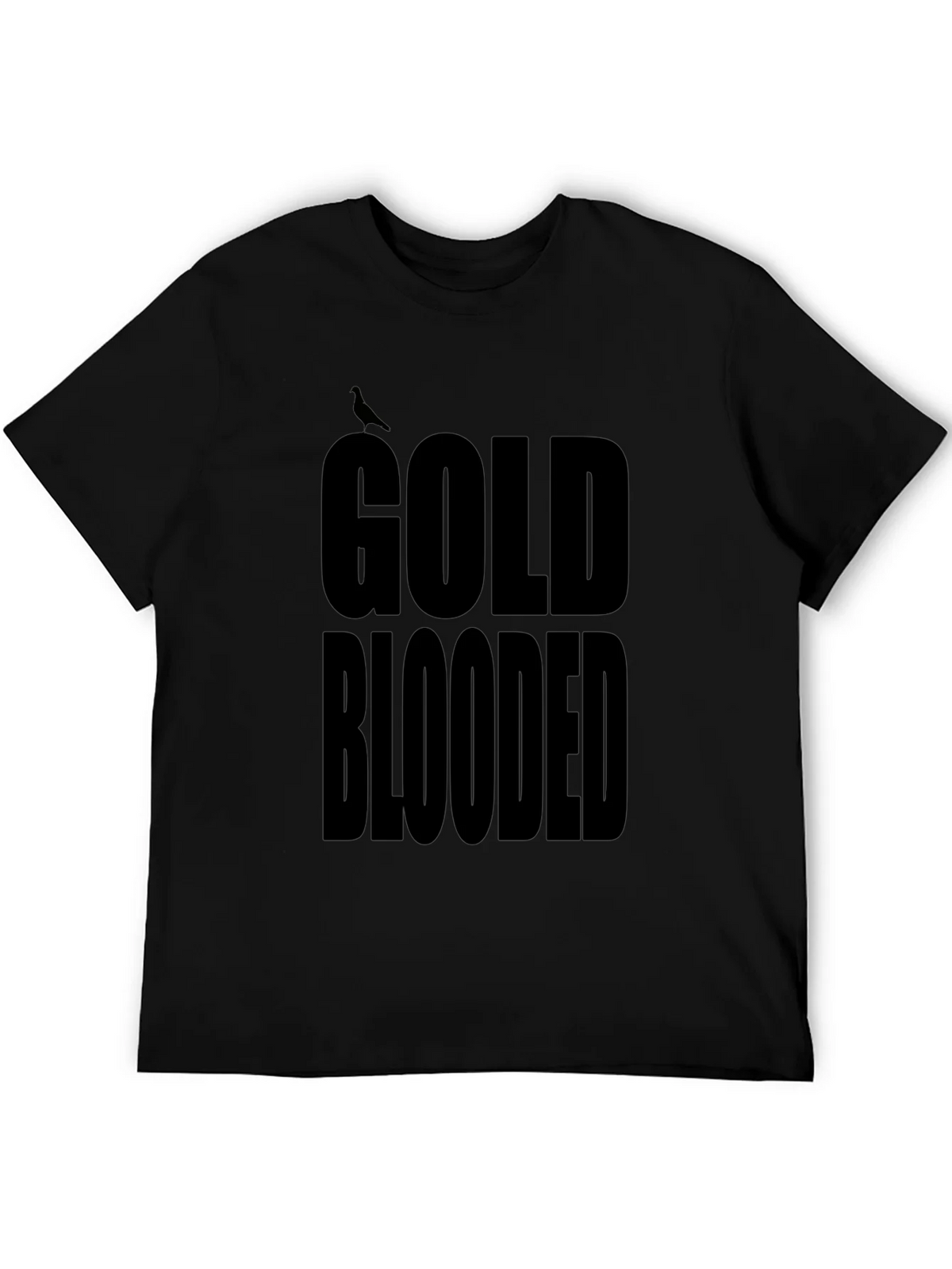 Gold Blooded Black Graphic Tee product image 4