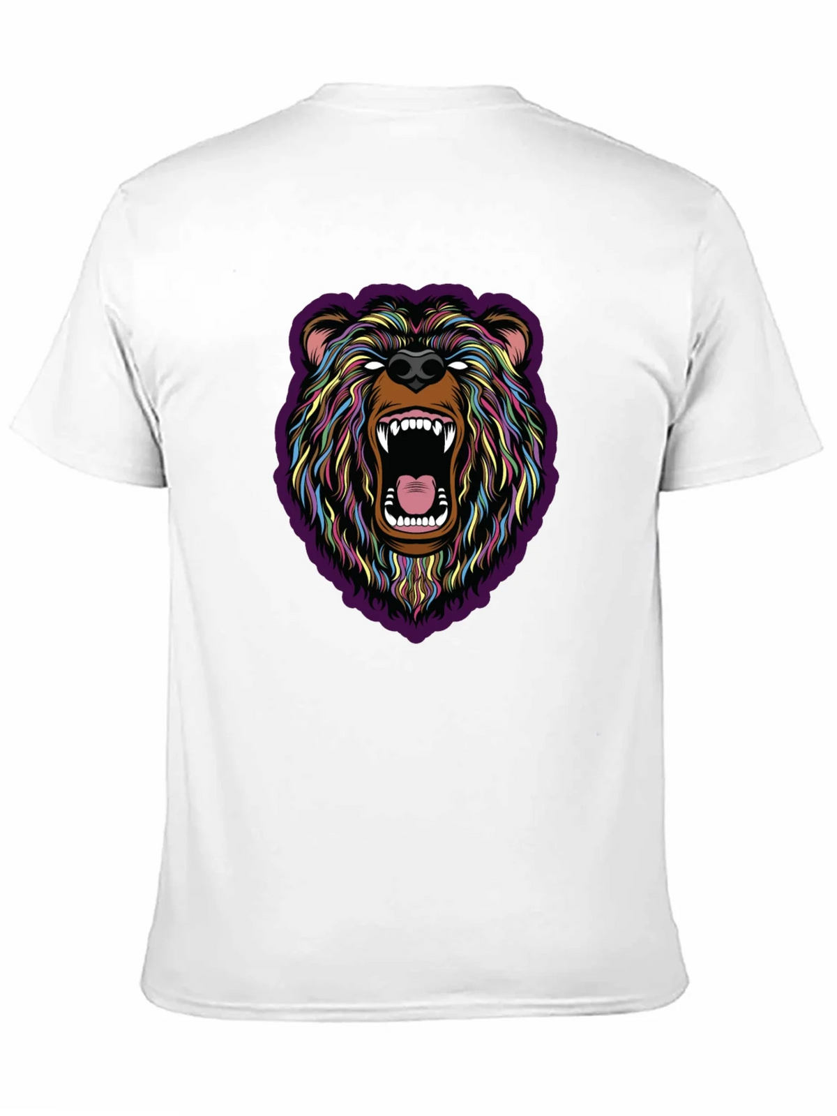 Roaring Bear Graphic Tee - Bold Colorful Design product image 10