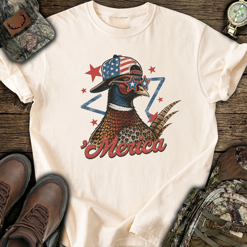 Patriotic Pheasant America T-Shirt product image 7