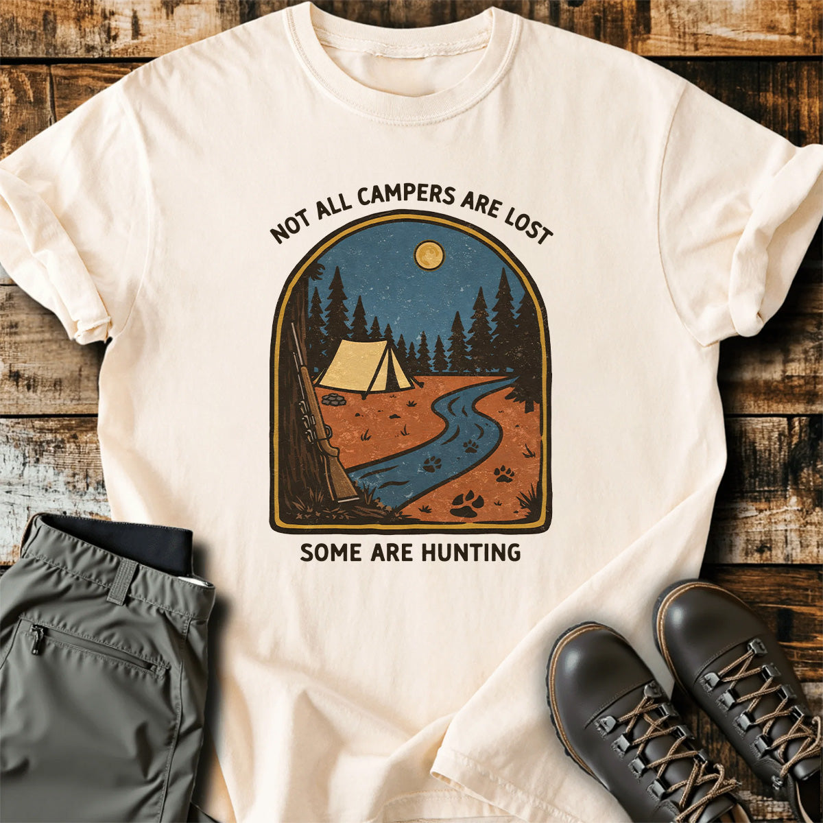 Not All Campers Are Lost T-Shirt product image 6