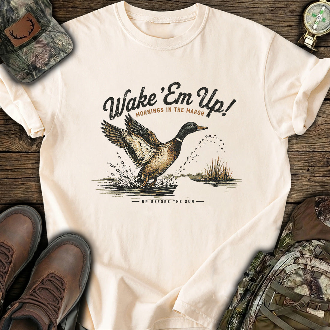 Duck Marsh Retro T-Shirt product image 6