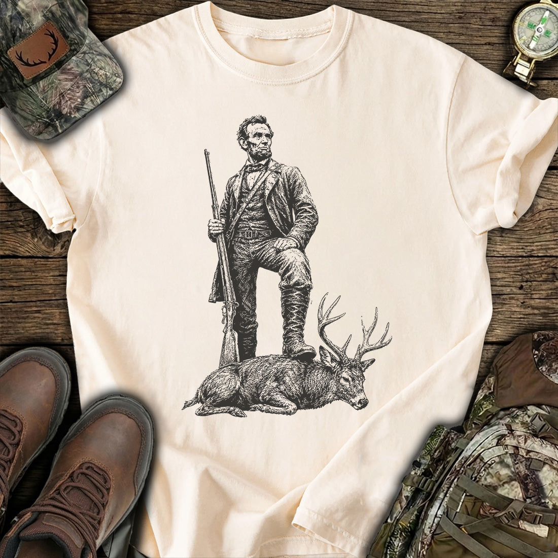 Frontier Buck Hunter T-Shirt product image 6