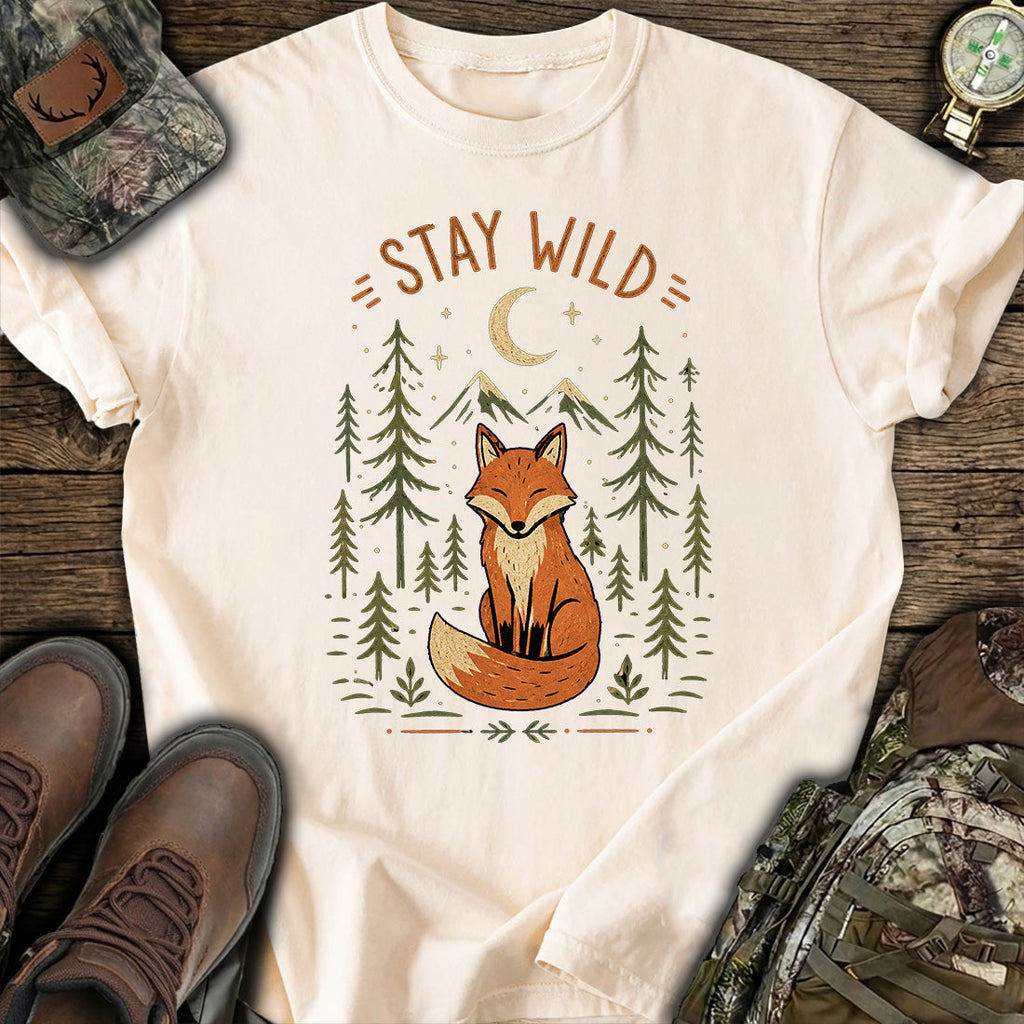 Wild Fox Forest T-Shirt product image 5