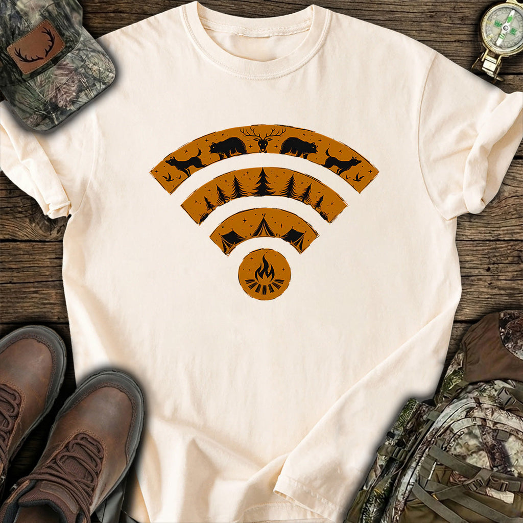 Camping Wildlife WiFi T-Shirt product image 6