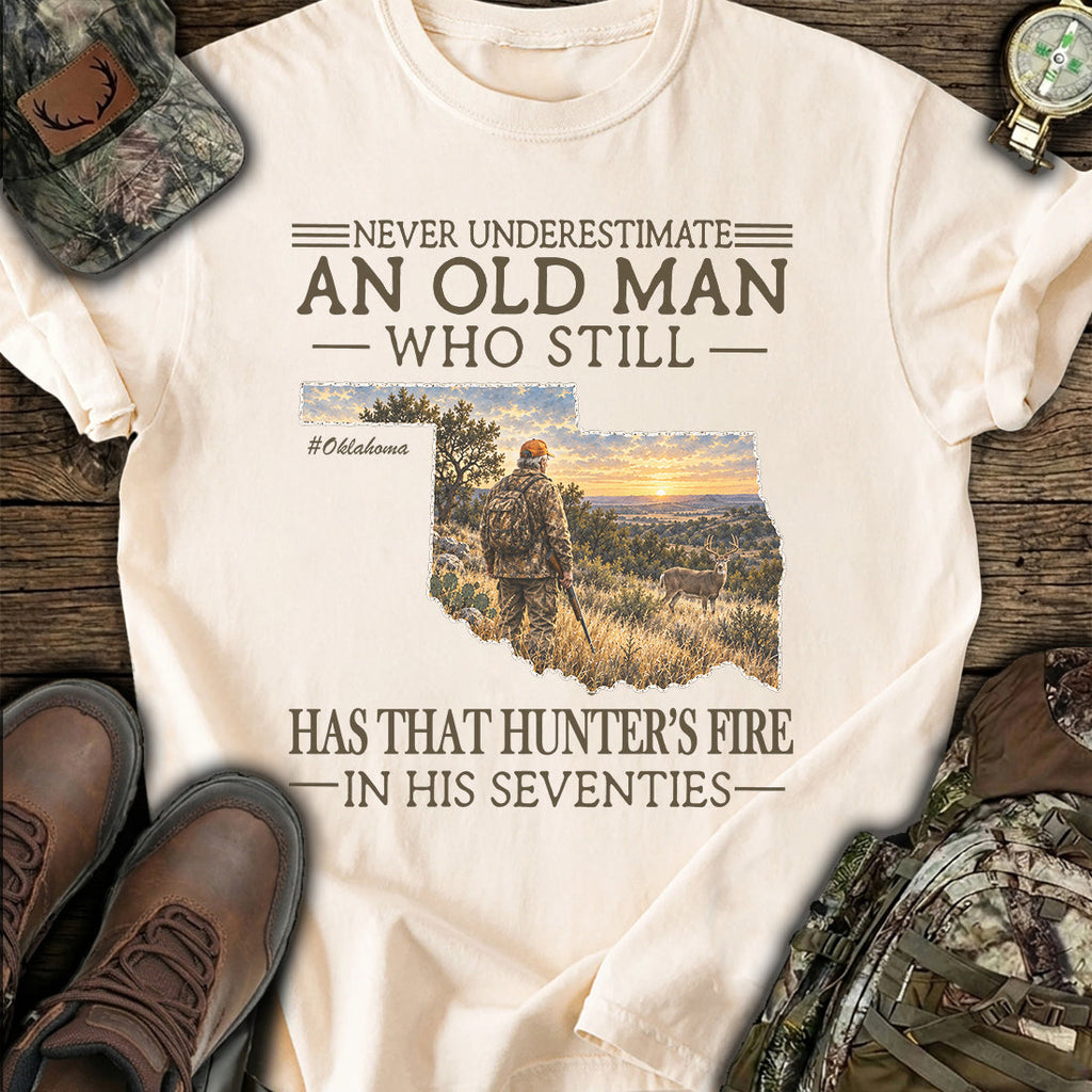 Oklahoma Hunter Fire T-Shirt product image 6