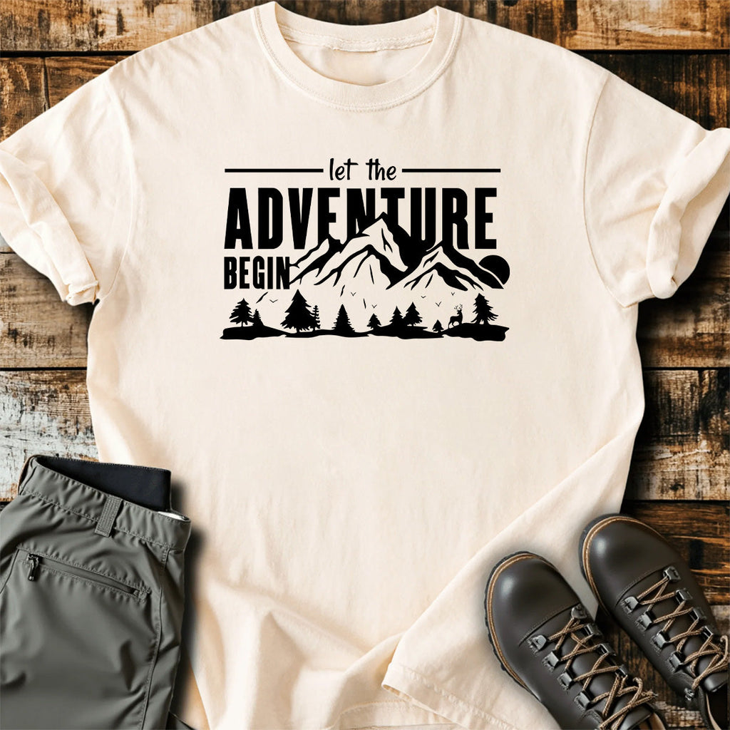 Let The Adventure Begin T-Shirt product image 3