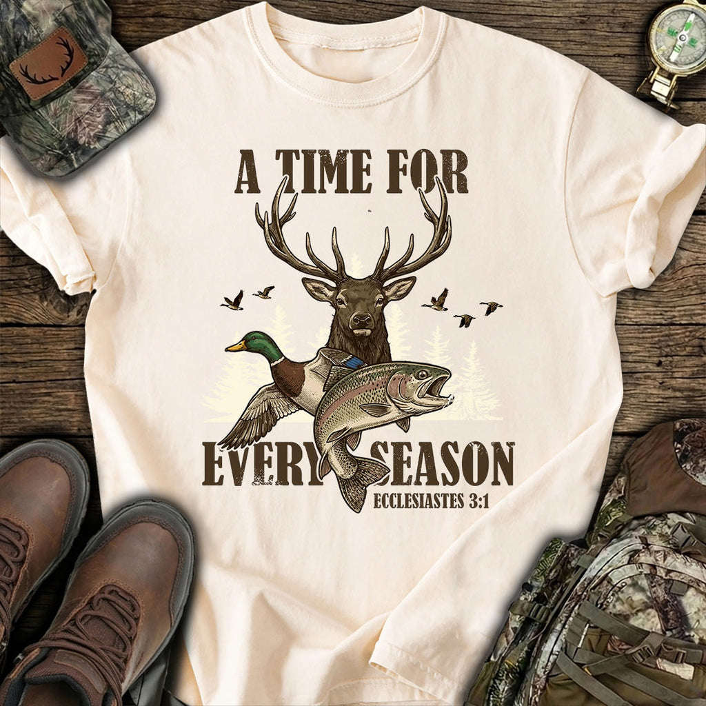 Hunt Fish Deer Duck T-Shirt product image 7