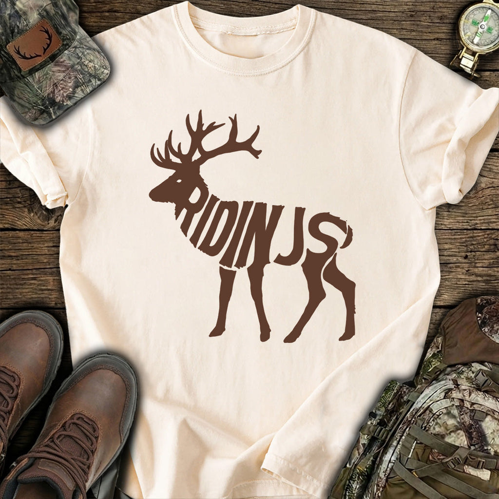 Funny Elk Pun T-Shirt product image 7