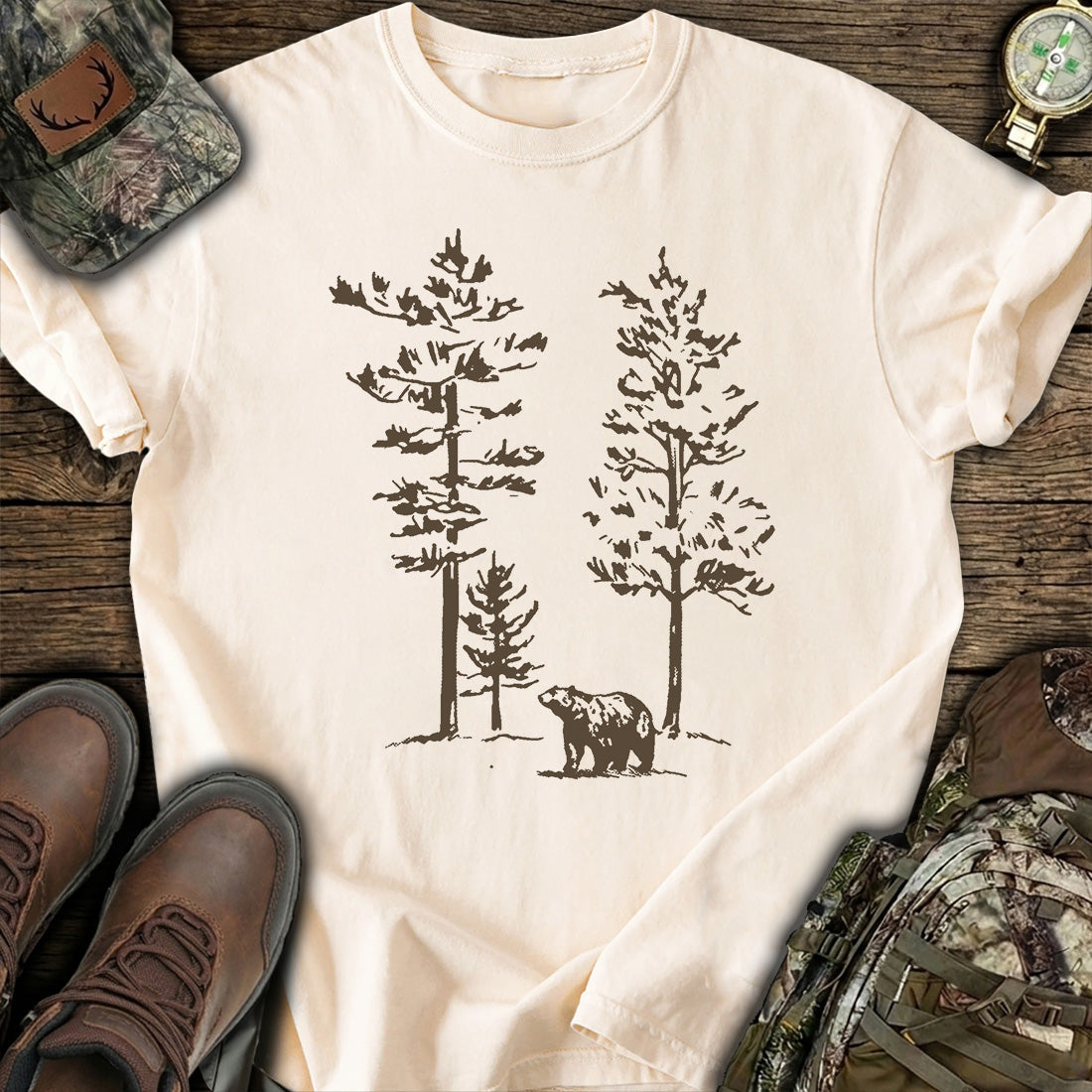 Bear In The Forest T-Shirt product image 5