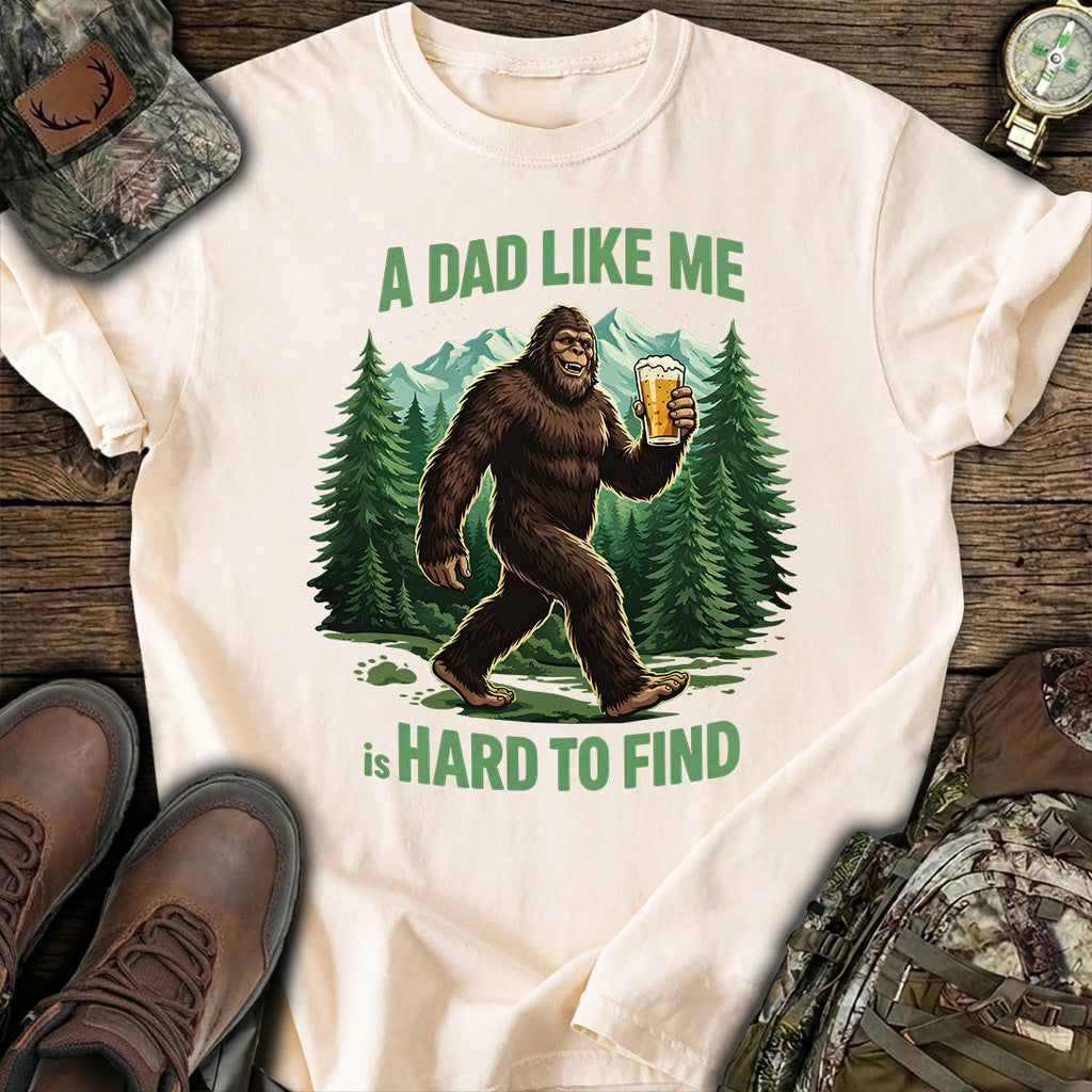 Funny Bigfoot Beer Dad T-Shirt product image 6