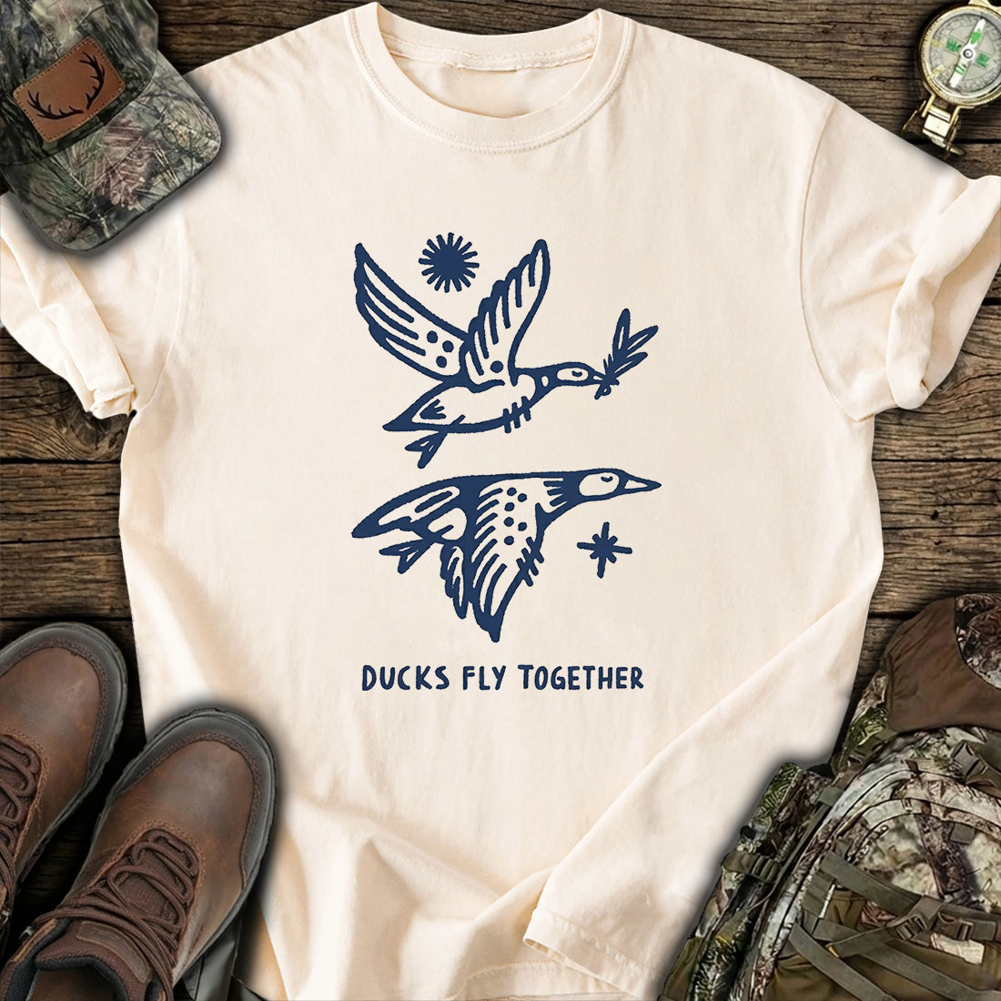Duck Fly Together T-Shirt product image 6