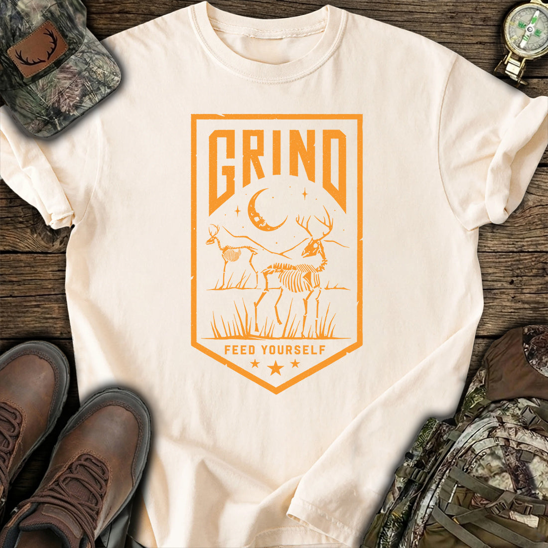 Grind Deer Hunting T-Shirt product image 6