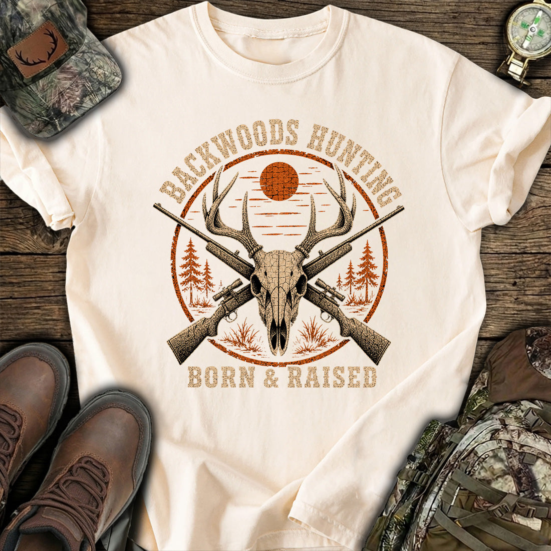 Vintage Deer Skull T-Shirt product image 6