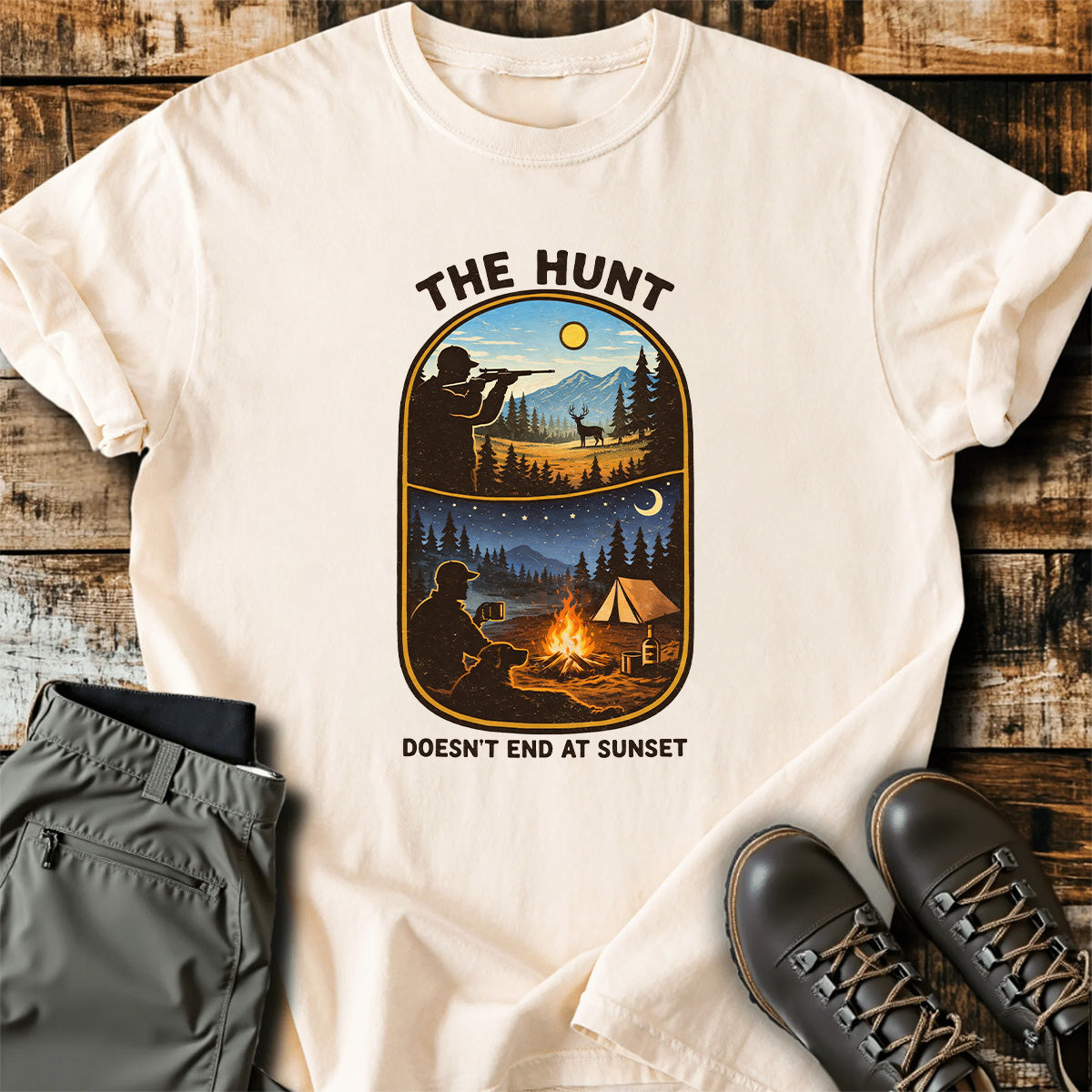 The Hunt Doesn’t End T-Shirt product image 7