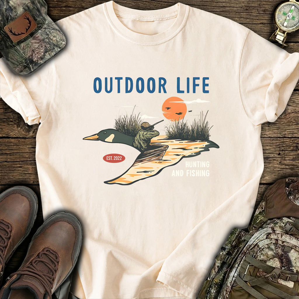Duck Hunting Outdoor T-Shirt product image 6