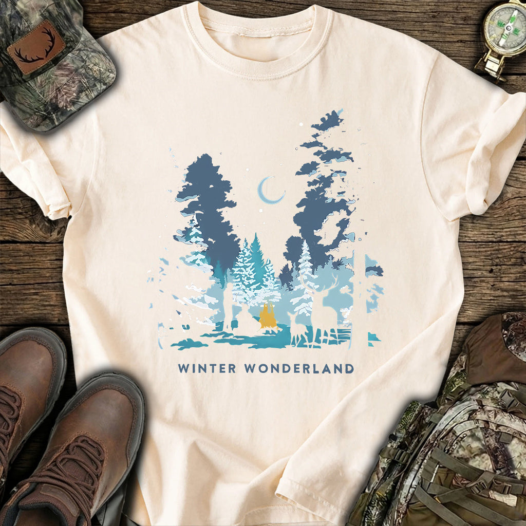 Winter Deer Camp T-Shirt product image 6