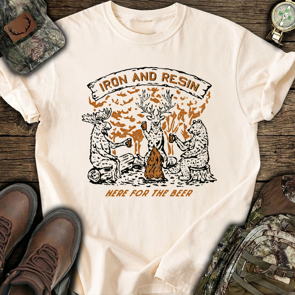 Funny Campfire Beer T-Shirt product image 6