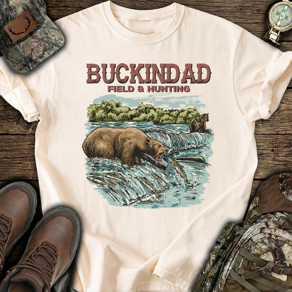 Bear Fishing Hunting T-Shirt product image 6