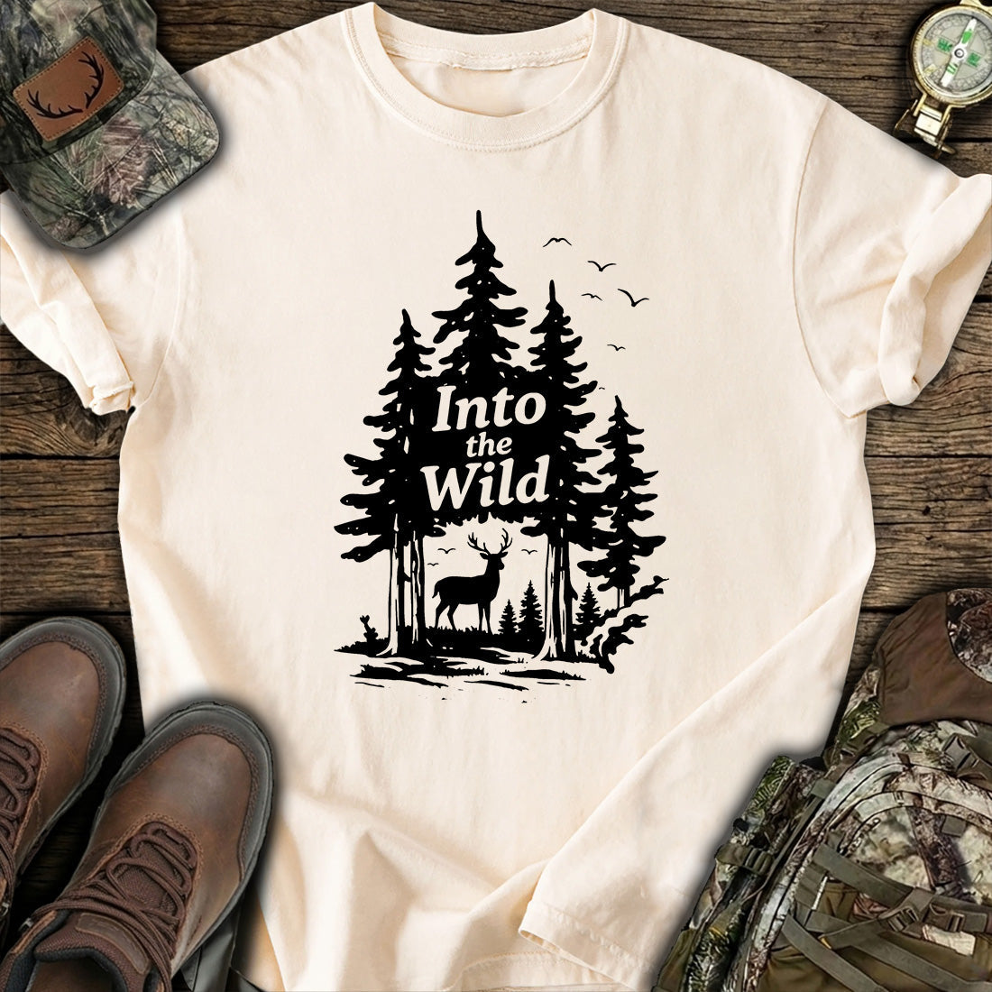 Into The Wild Forest T-Shirt product image 5