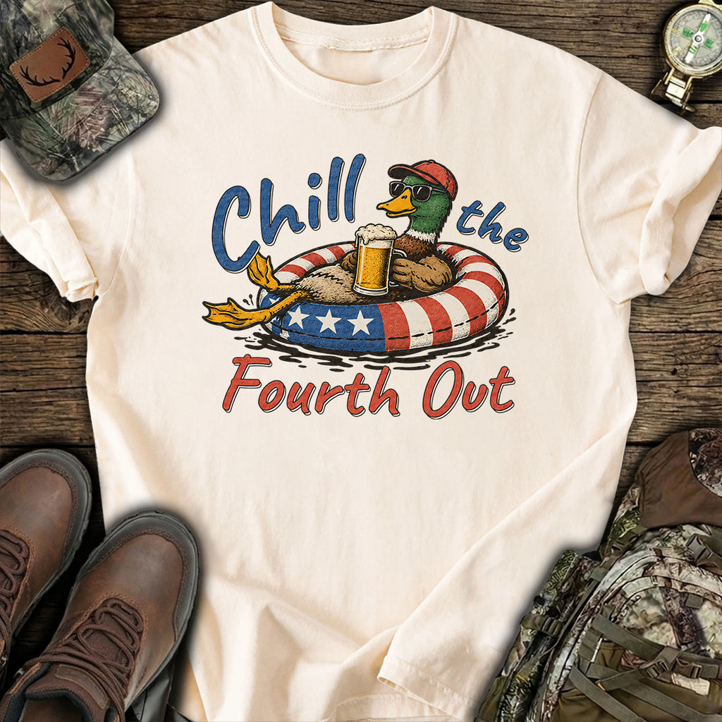 Chill Fourth Duck T-Shirt product image 5