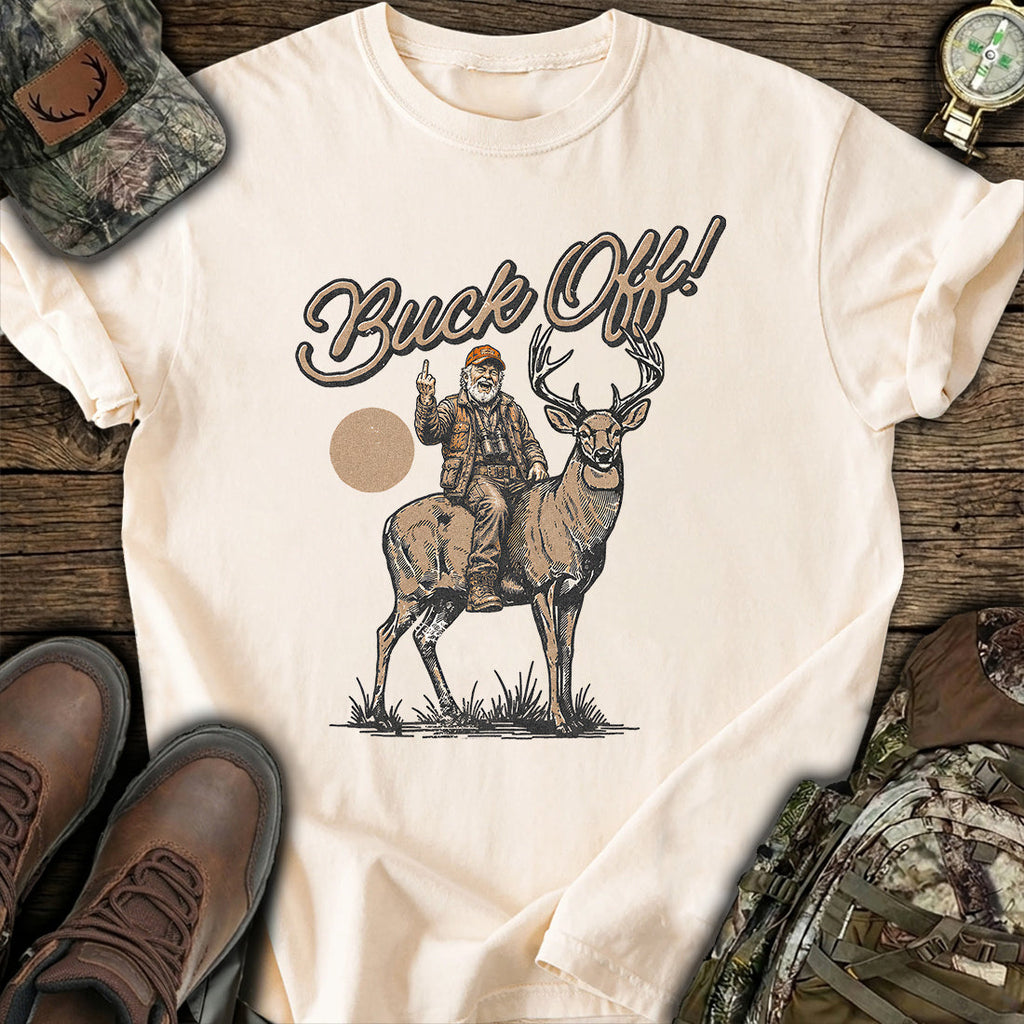 Untamed Buck Off Spirit T-Shirt product image 2
