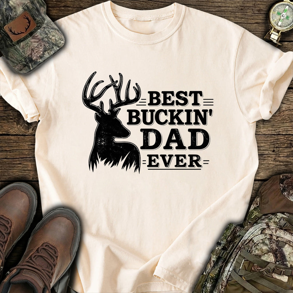 Best Buckin Dad T-Shirt product image 6