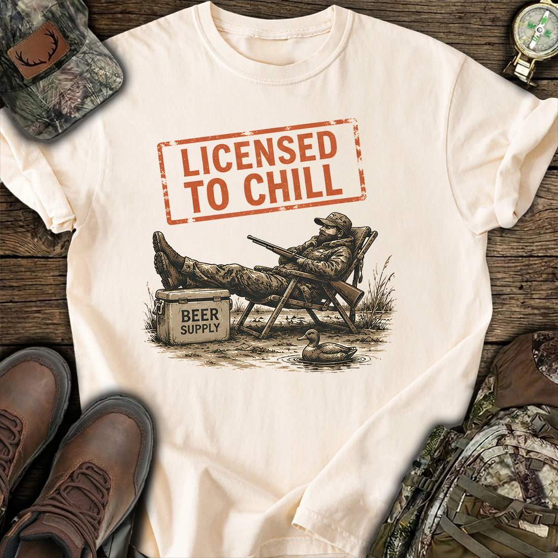Peaceful Hunt Chill T-Shirt product image 2