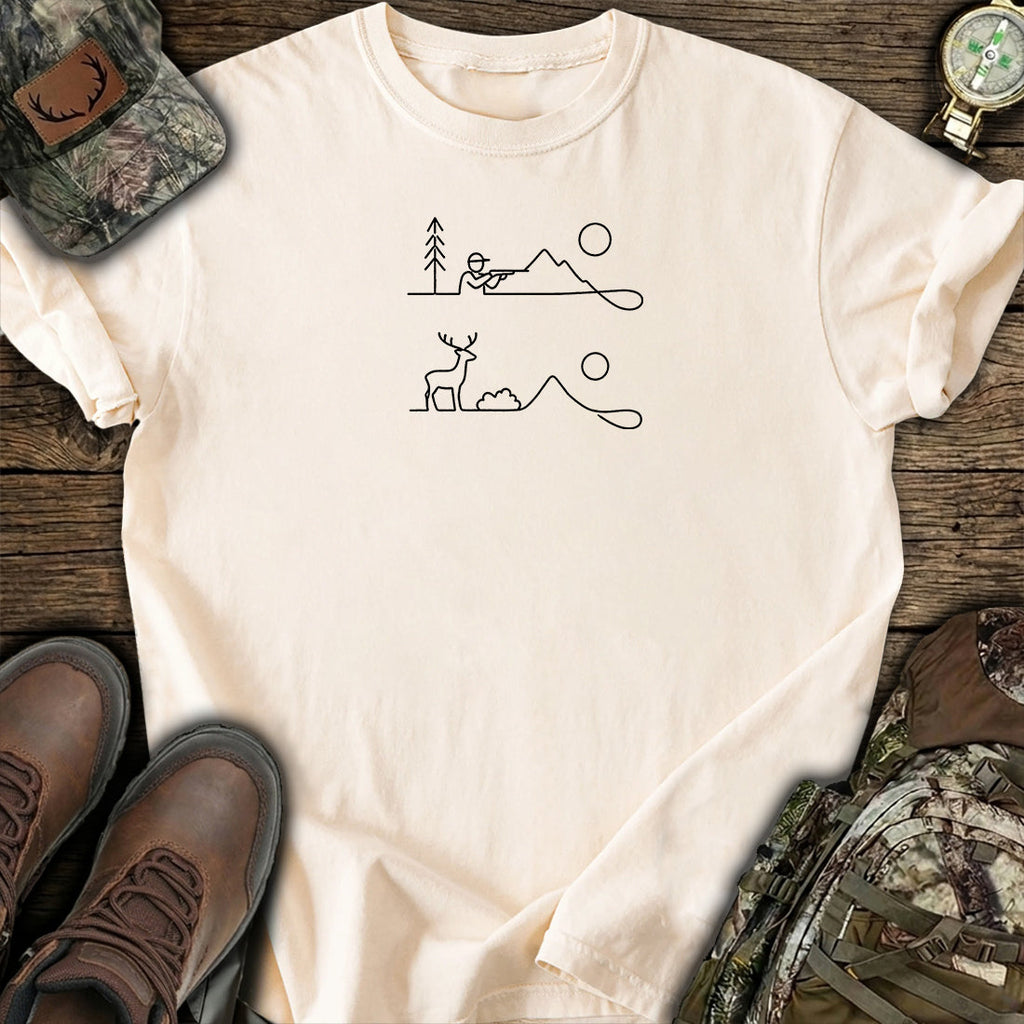 Minimal Hunter Line T-Shirt product image 6