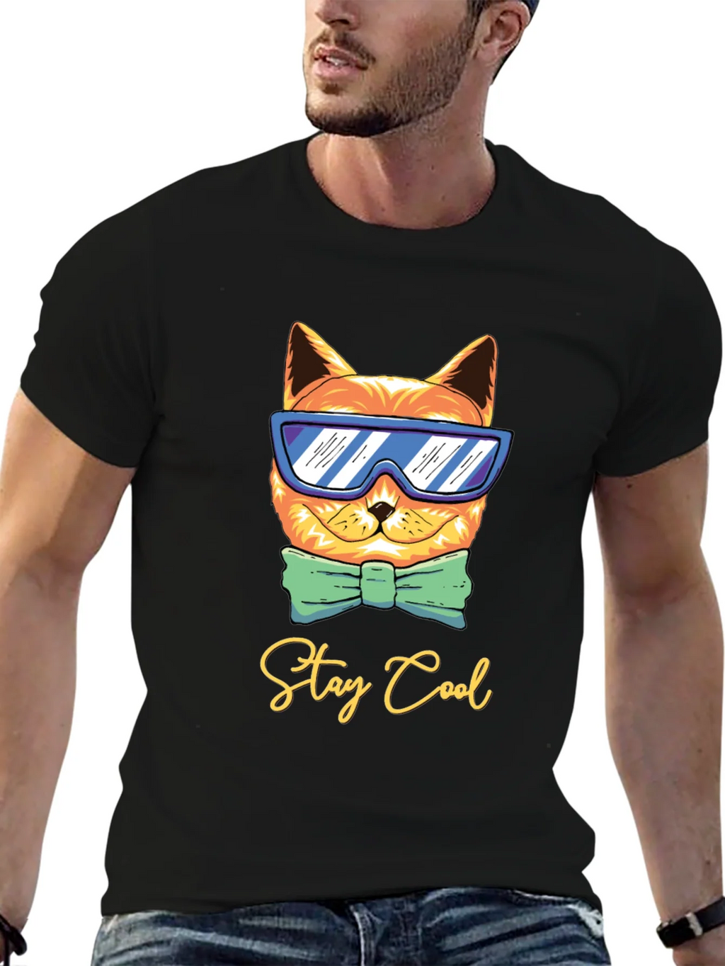 Cool Cat Graphic Tee - Stay T-Shirt product image 6