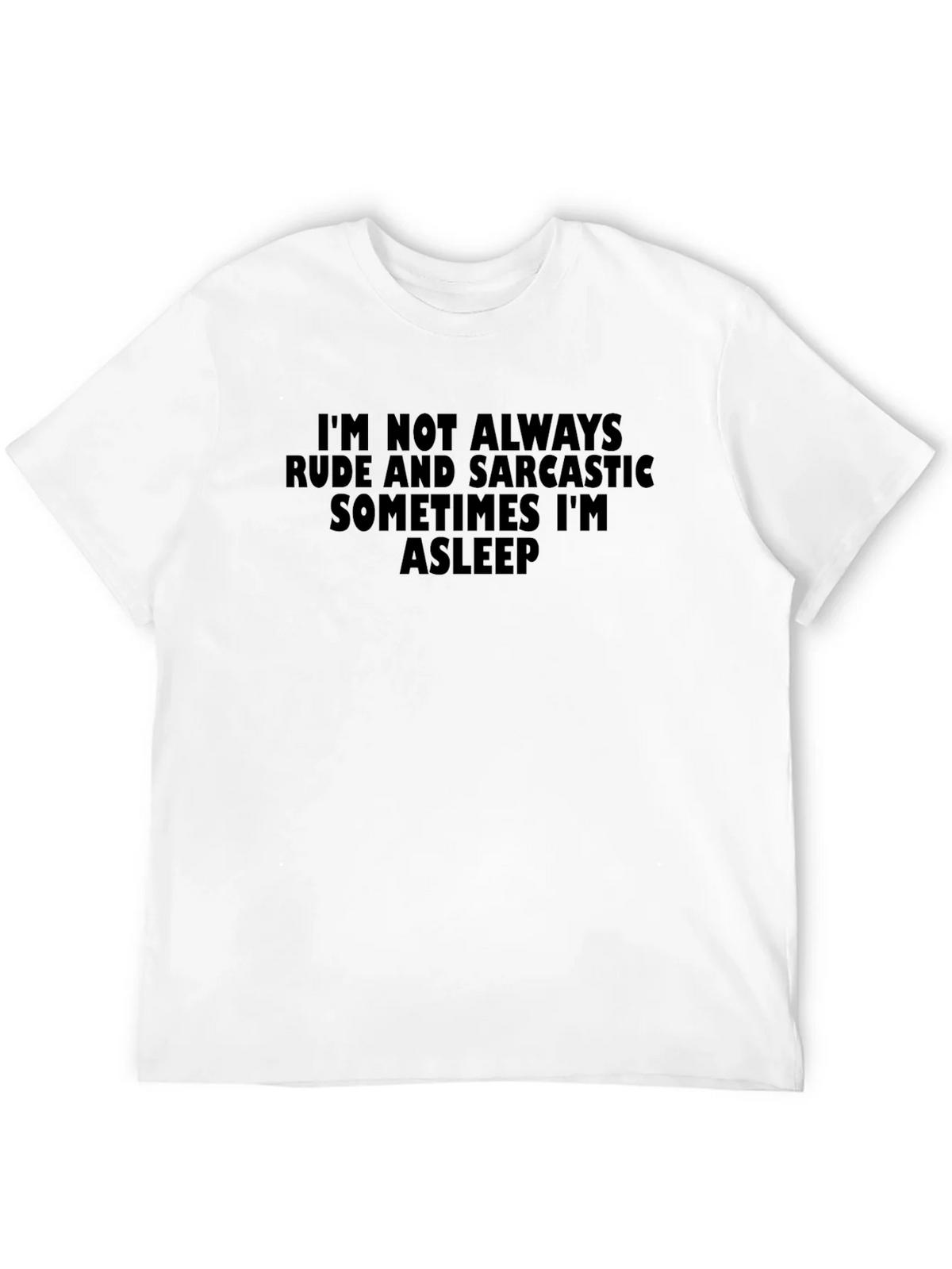 Funny Sarcastic Graphic T-Shirt - Im Not Always Rude product image 11