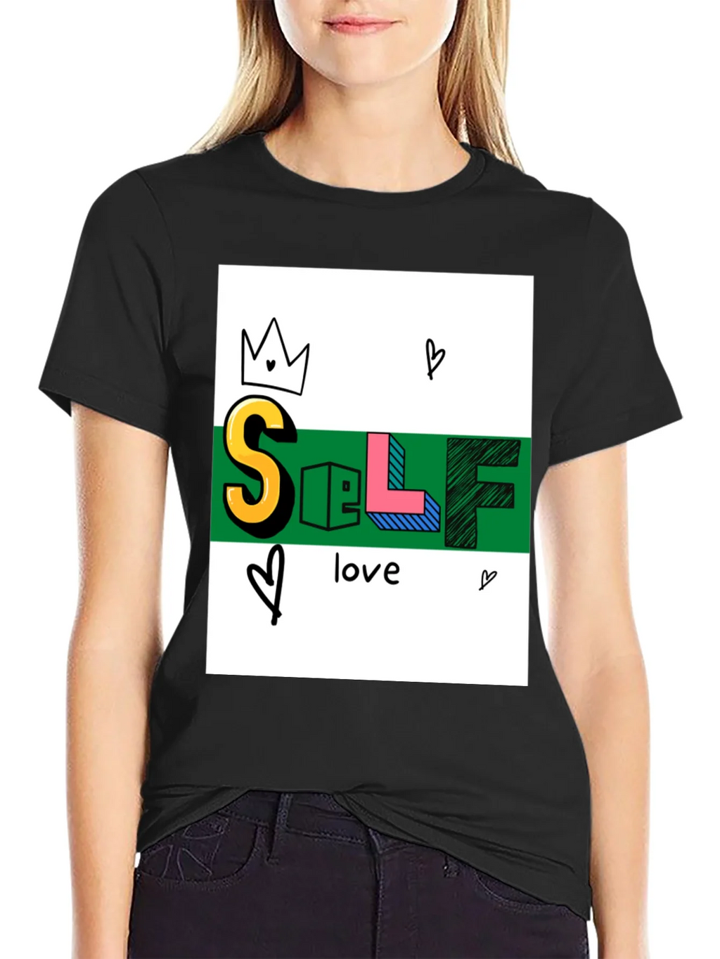 Self Love Graphic T-Shirt Stylish Cotton Tee product image 2