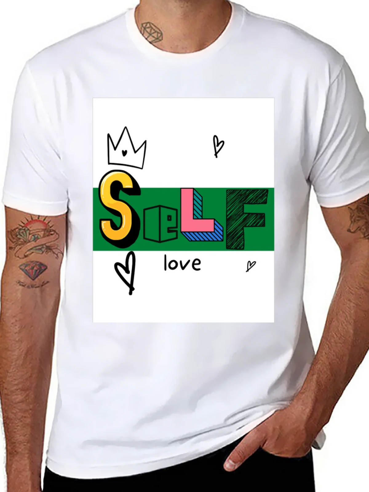 Self Love Graphic T-Shirt Stylish Cotton Tee product image 7