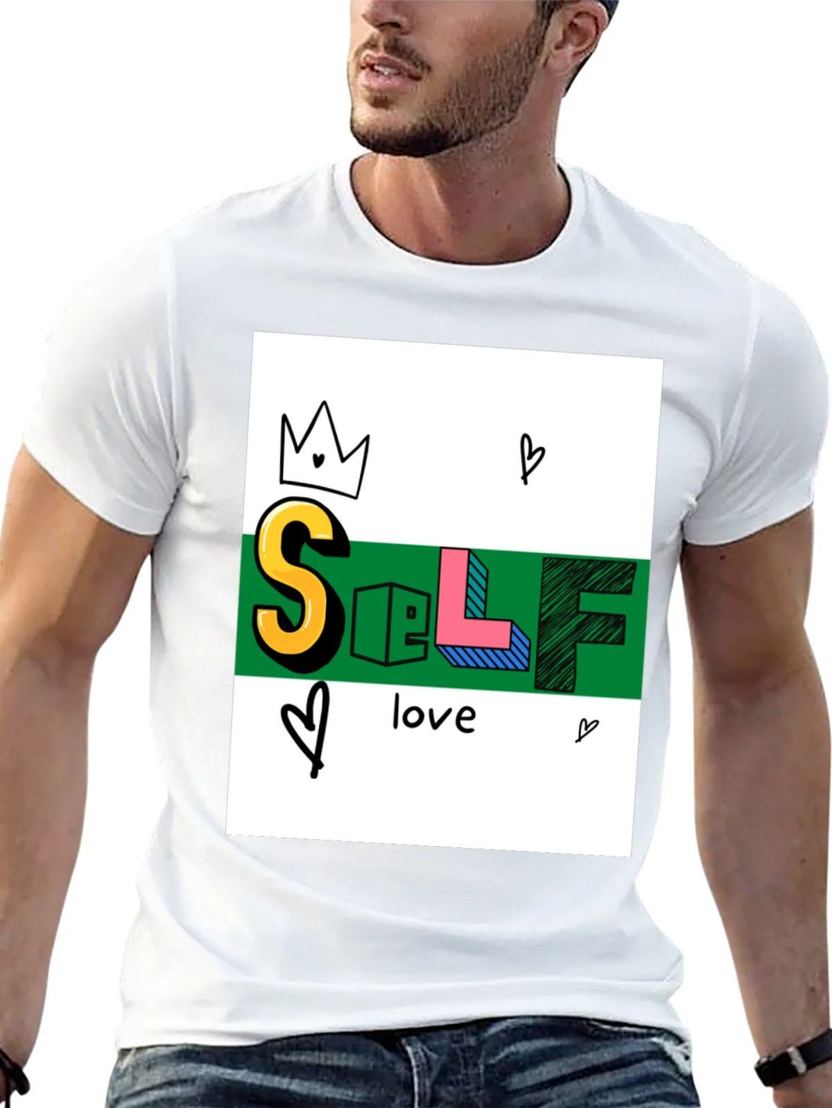 Self Love Graphic T-Shirt Stylish Cotton Tee product image 12